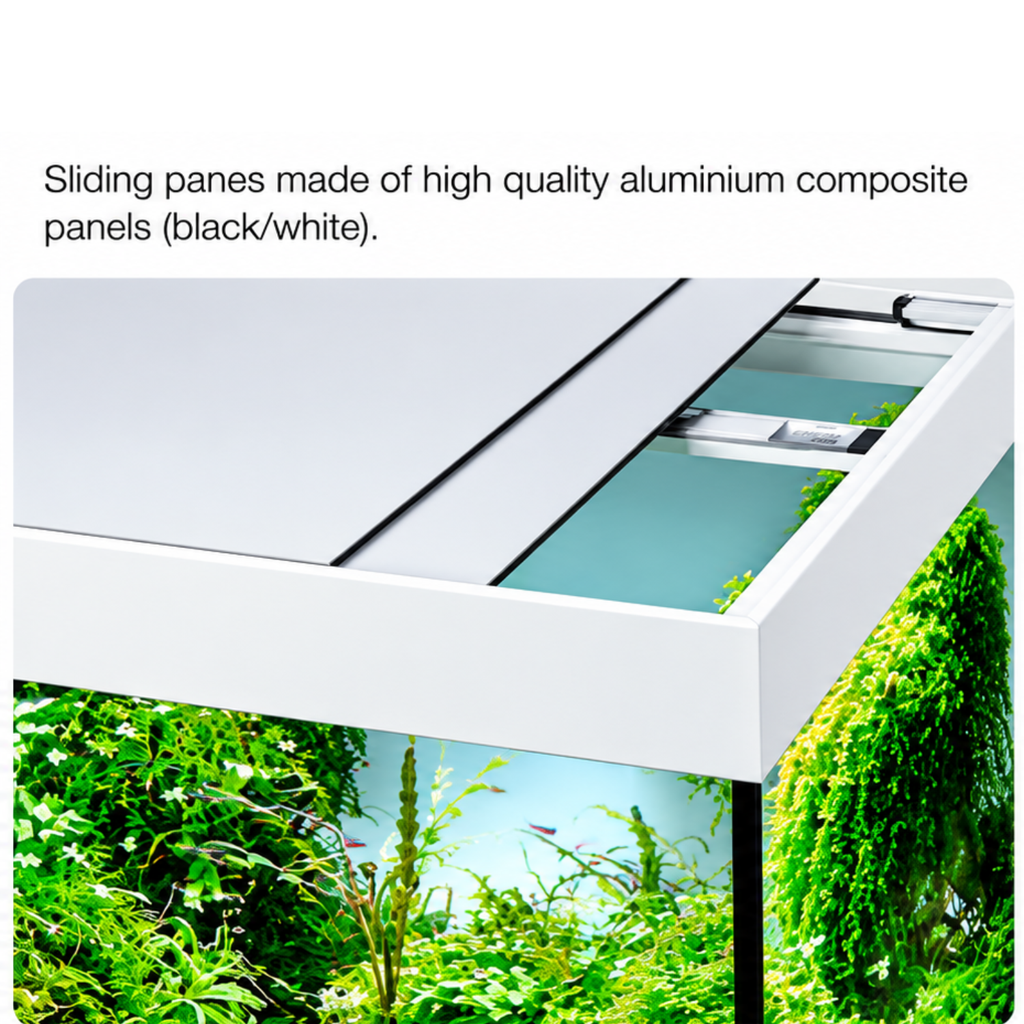 EHEIM Combination Vivaline LED 180 Aquarium-Anthracite UK 180Ltr - [100Lx45Hx40W cm]