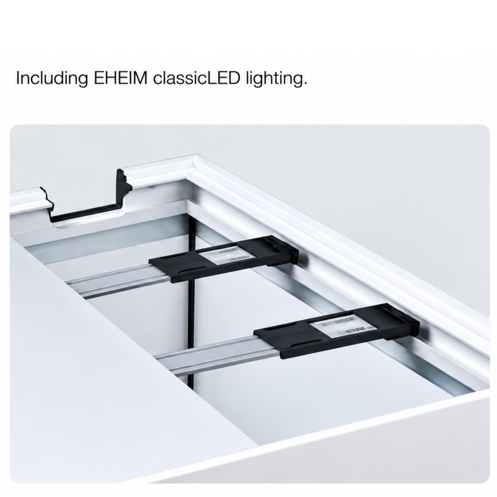 EHEIM Combination Vivaline LED 240 Aquarium-Anthracite UK 240Ltr - [120Lx50Hx40W cm]