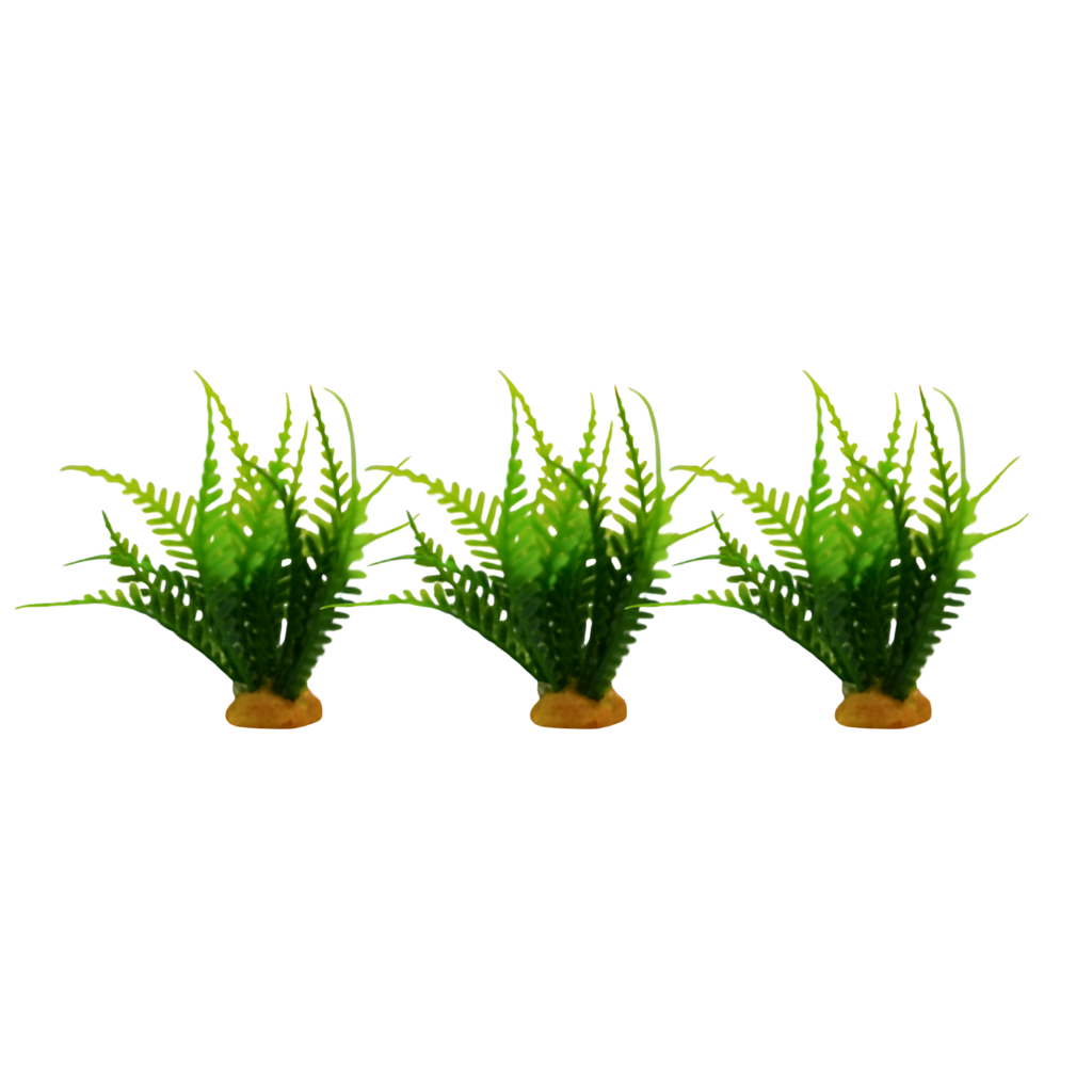 Yusee Aquarium Decorations - Artificial Plant [MOQ 6pcs][Height:4"]