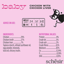 Schesir Baby Mousse Kitten - Chicken With Chicken Liver 70g (Min Order- 12 Pouch)