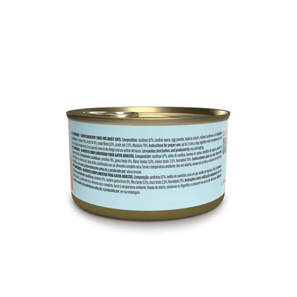 Schesir Grill Pate' Cat Can Sardines 70g [Min Order:12pcs]