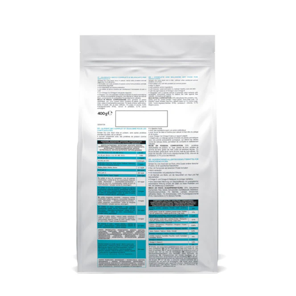 Schesir Cat Dry Food Maintenance with Fish-Adult[Weight - 400g]