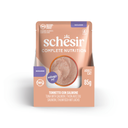 Schesir Complete & Balanced Nutrition Wet Cat Food in Mousse Pouch- Tuna With Salmon 85g [MOQ:12pcs] (New)