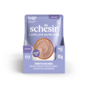 Schesir Complete & Balanced Nutrition Wet Cat Food in Mousse Pouch- Tuna With Grouper 85g [MOQ:12pcs] (New)