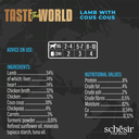 Schesir Taste The World Dog Wholefood - Lamb With Cous Cous 150g (Min Order- 8 Cans)