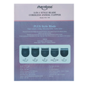 Shernbao NEW Professional 5 in 1 Style Blade Cordless Animal Clipper