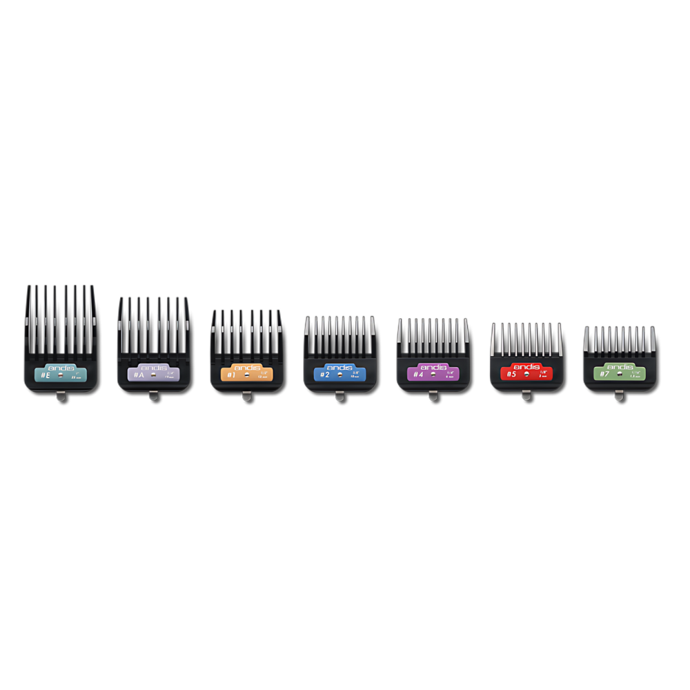 Andis 7-Piece Universal Attachment Comb Set