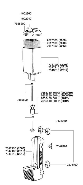 EHEIM pickup 60 internal filter
