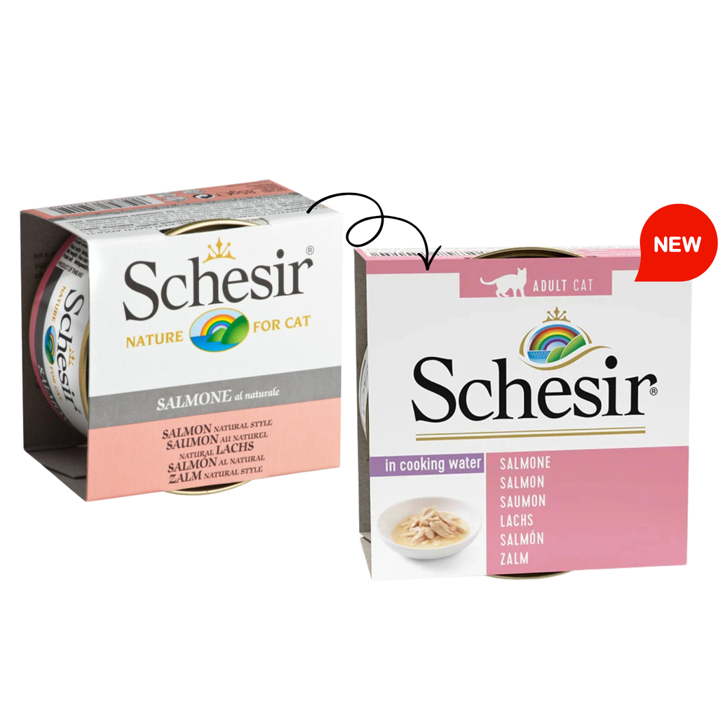 Schesir Cat Wet Food-Salmon Natural Style[Weight - 85g]