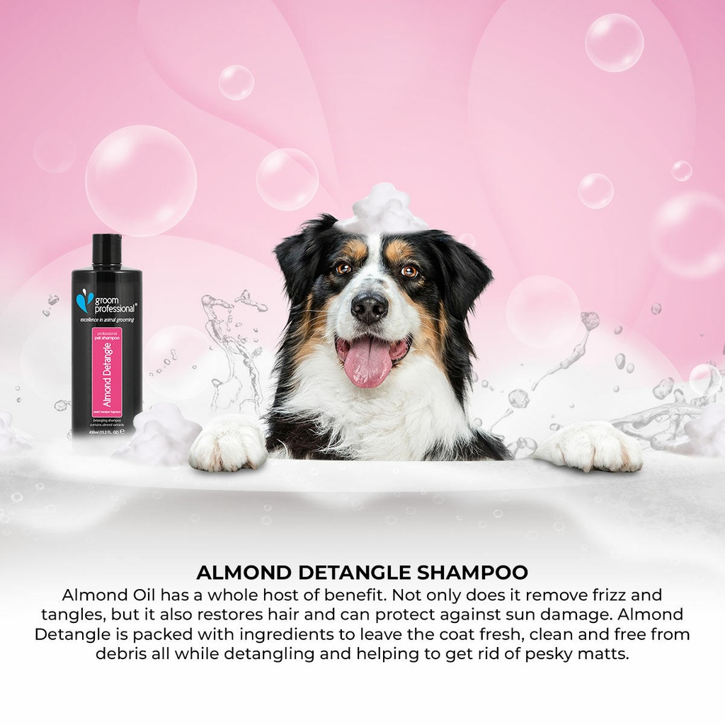 Groom Professional Almond Detangle Shampoo[Volume - 4 Litre]