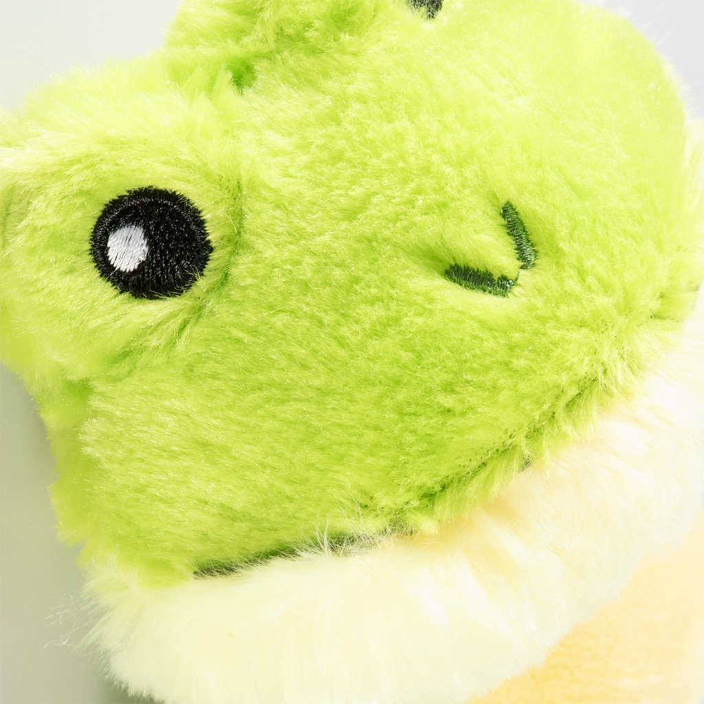 Duvo+ Plush Frog Crackle Dog Toy 34x21x8cm Green