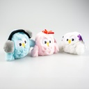 Duvo+ Electronic Plush Owl Cat Toys 6x10x13cm Mixed Colors