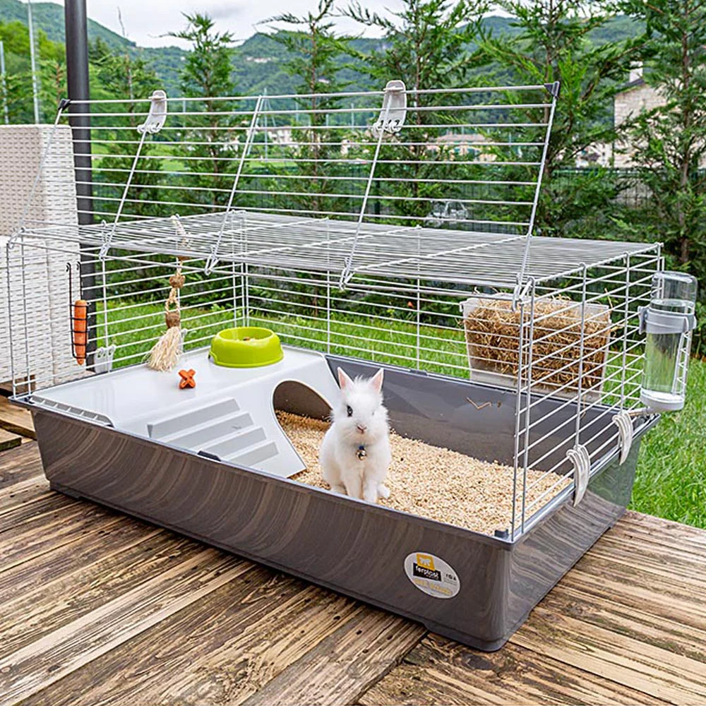 Ferplast Rabbit 100 Cage For Rabbits And Guinea Pigs
95 x 57 x H 46 cm