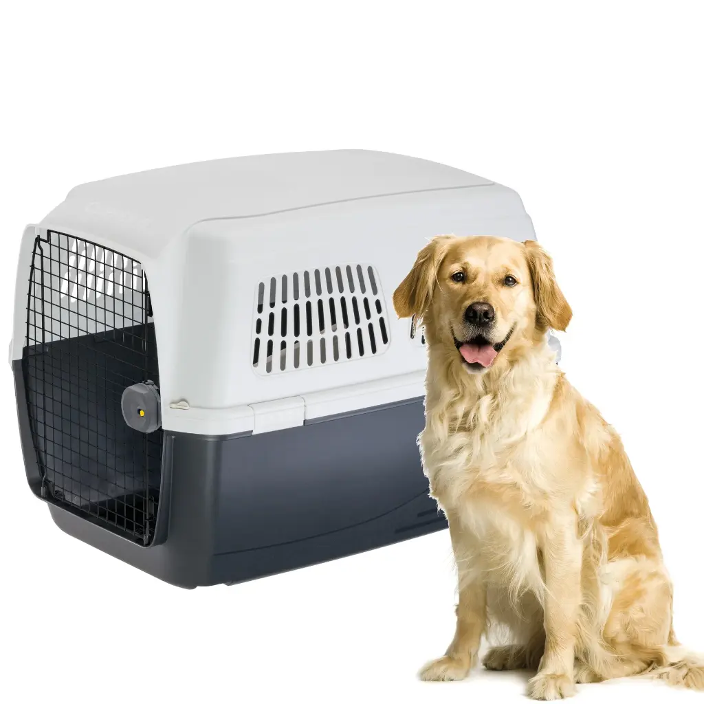 Ferplast Clipper 6 Carrier For Medium Or Large Dogs
93 x 65 x H 68 cm (IATA Approved)