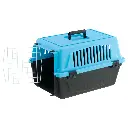 Ferplast ATLAS 10 EL Cat and Small Dog Carrier 32,5 x 48 x h 29 cm - Light Blue