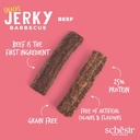 Schesir GF Dog Snacks Jerky 145g - BBQ Beef