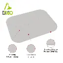 DOCO® Silicone Waterproof Feeding Mats  for Dogs and Cats 47 x 35.5cm(O/S) Wisteria