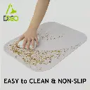 DOCO® Silicone Waterproof Feeding Mats  for Dogs and Cats 47 x 35.5cm(O/S) Wisteria