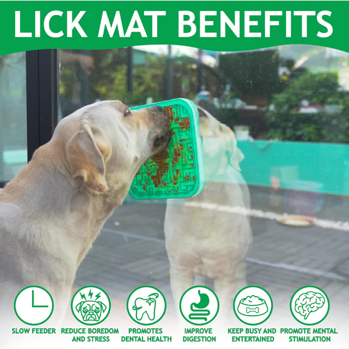 DOCO® Licking Mats for Dogs and Cats 20cm x 20cm(O/S) Maldives