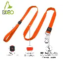 DOCO® Signature Nylon Leash - 4ft-1.5 x 120cm(S)-Black