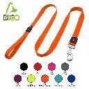 DOCO® Signature Nylon Leash - 4ft-1.5 x 120cm(S)-Black