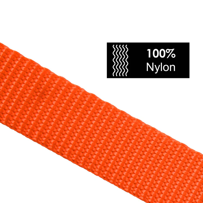 DOCO® Signature Nylon Leash - 4ft-1.5 x 120cm(S)-S.Orange