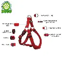 DOCO® Signature Step-In Harness-2.0 x 53-77cm(M)-Red