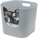 Moderna Lotus Cat Litter Box 54.4 x 43.9 x 40.5 cm-Grey