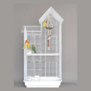 Dayang Bird Cage (Medium) - 52 x 41.5 x 110cm (2 Pcs / Box )[Dimension - 52 x 41.5 x 110cm]-White