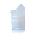 Dayang Bird Cage (Medium) - 52 x 41.5 x 110cm (2 Pcs / Box )[Dimension - 52 x 41.5 x 110cm]-White