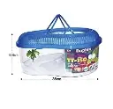 KW Zone Turtle Tank With Cover[Dimension - 35 x 15.5cm]