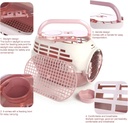 Pado Guard Pet Carrier 49x31.5x28cm-Pink