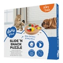 Duvo+ Slide 'N Snack Puzzle - Paw 23.5x21x2.5cm[Dimension - 23.5x21x2.5cm]