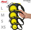 Flexi New Neon Yellow Tape[Length - 3M, Size - XS]