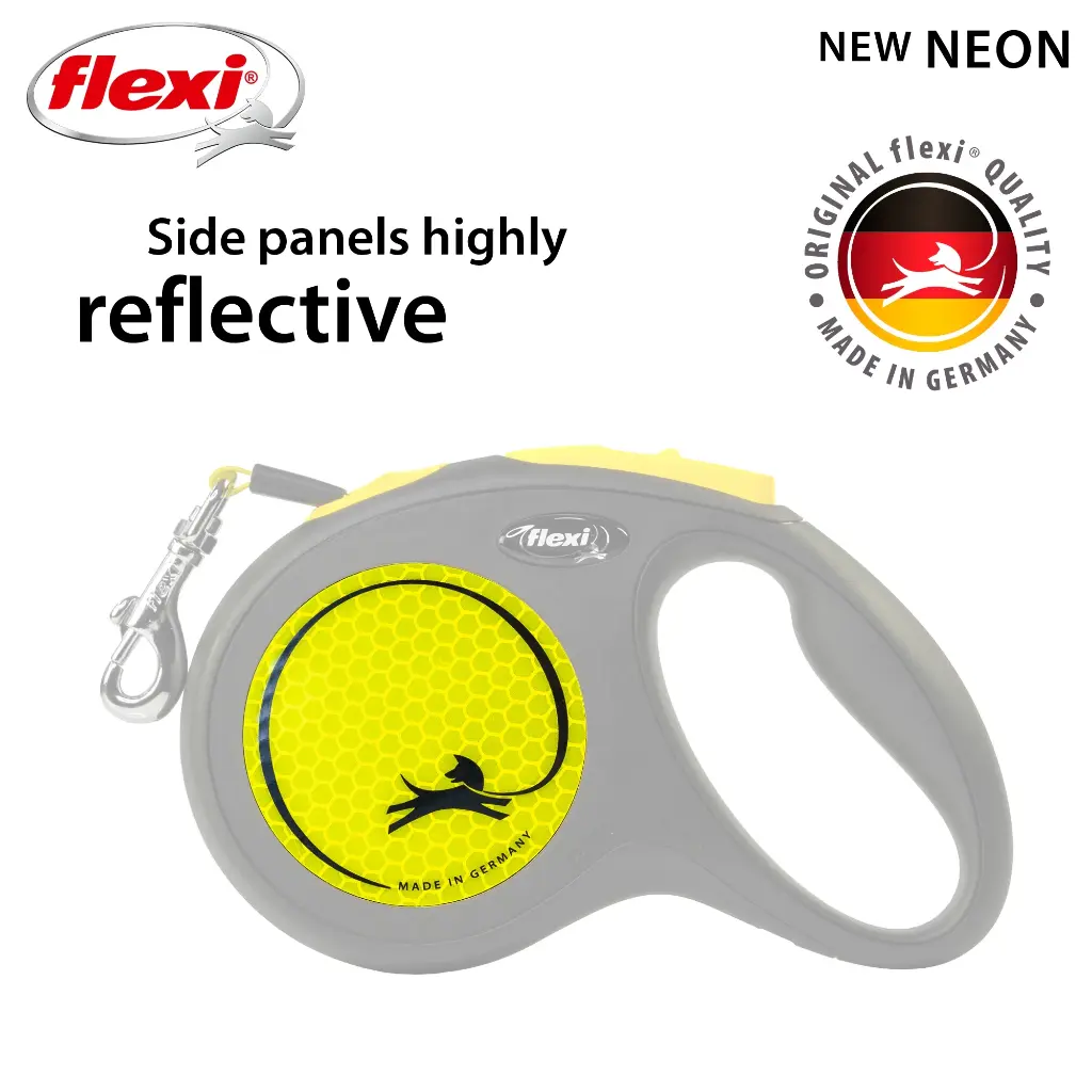 Flexi New Neon Yellow Tape[Length - 5M, Size - M]