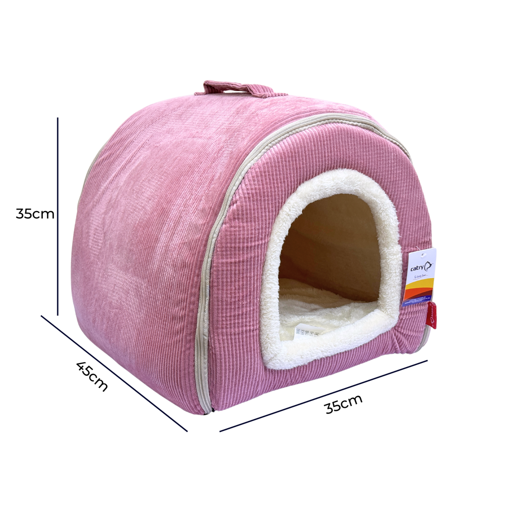 Catry Cozy Cat House With Cushion 45x35x35cm