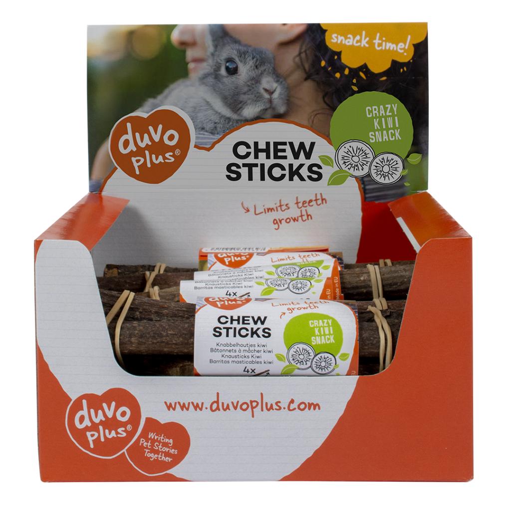 Duvo+ Chew Sticks Kiwi 4st