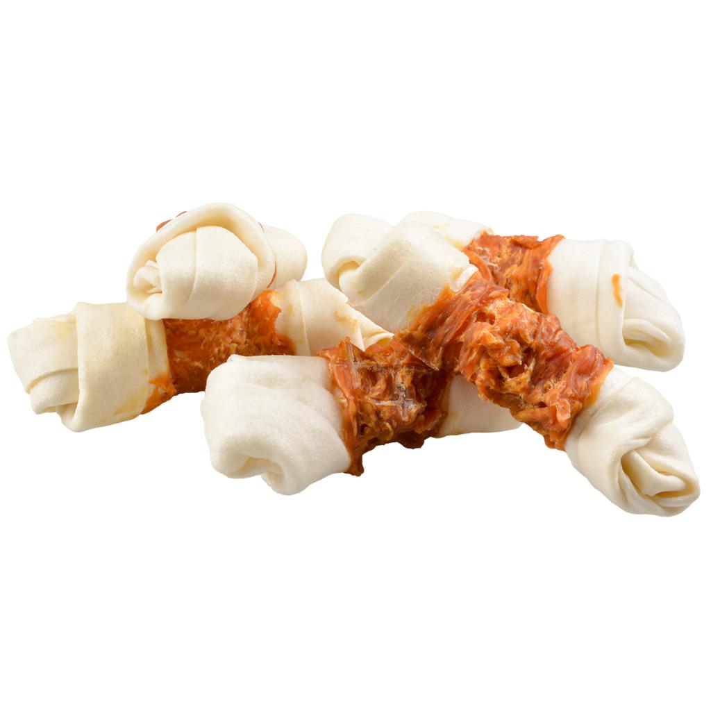 Duvo+ Chicken & Rawhide Small Bones[Weight - 1000g, Count - 32]