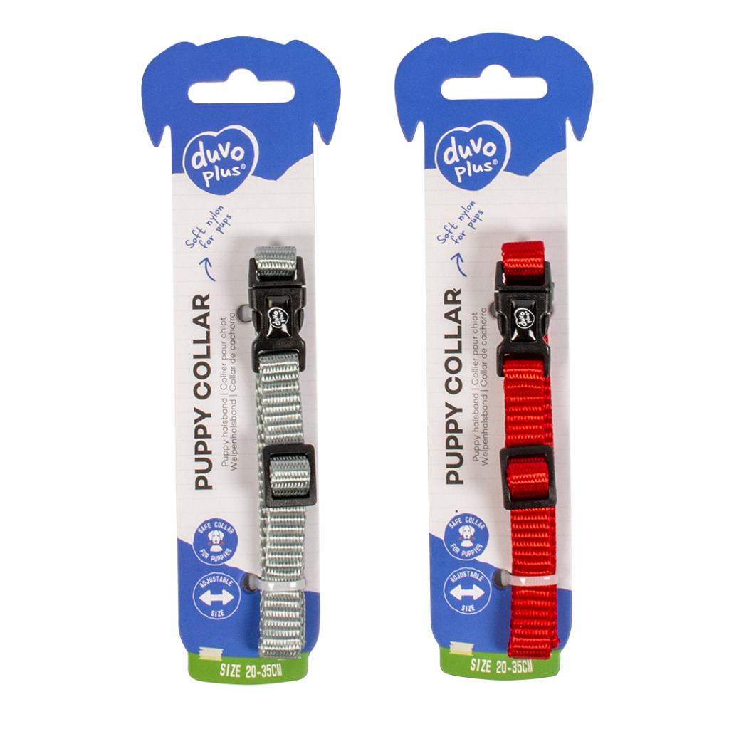 Duvo+ Puppy Collar Mixed Colors[Dimension - 20-35cm x 10mm]