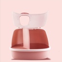 Pado Corridor Cat Litter Box  57.5*56.4*40cm-Pink
