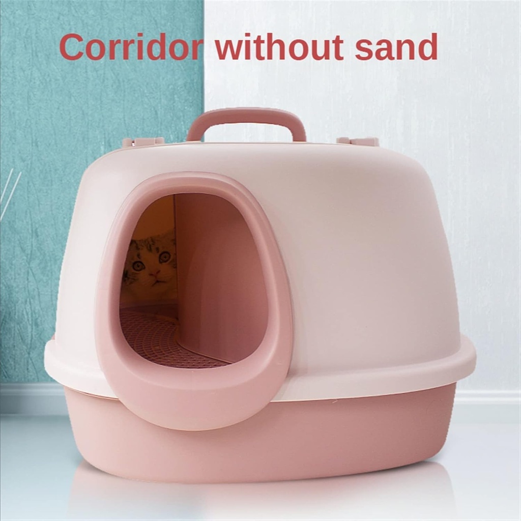 Pado Corridor Cat Litter Box  57.5*56.4*40cm-Blue