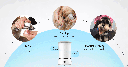 Dogness Automatic Pet Paw Cleaner & Massager-White