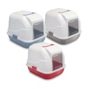 IMAC MY CAT-Hooded Cat Toilets-50 x 40 x 40cm Mixed Colors