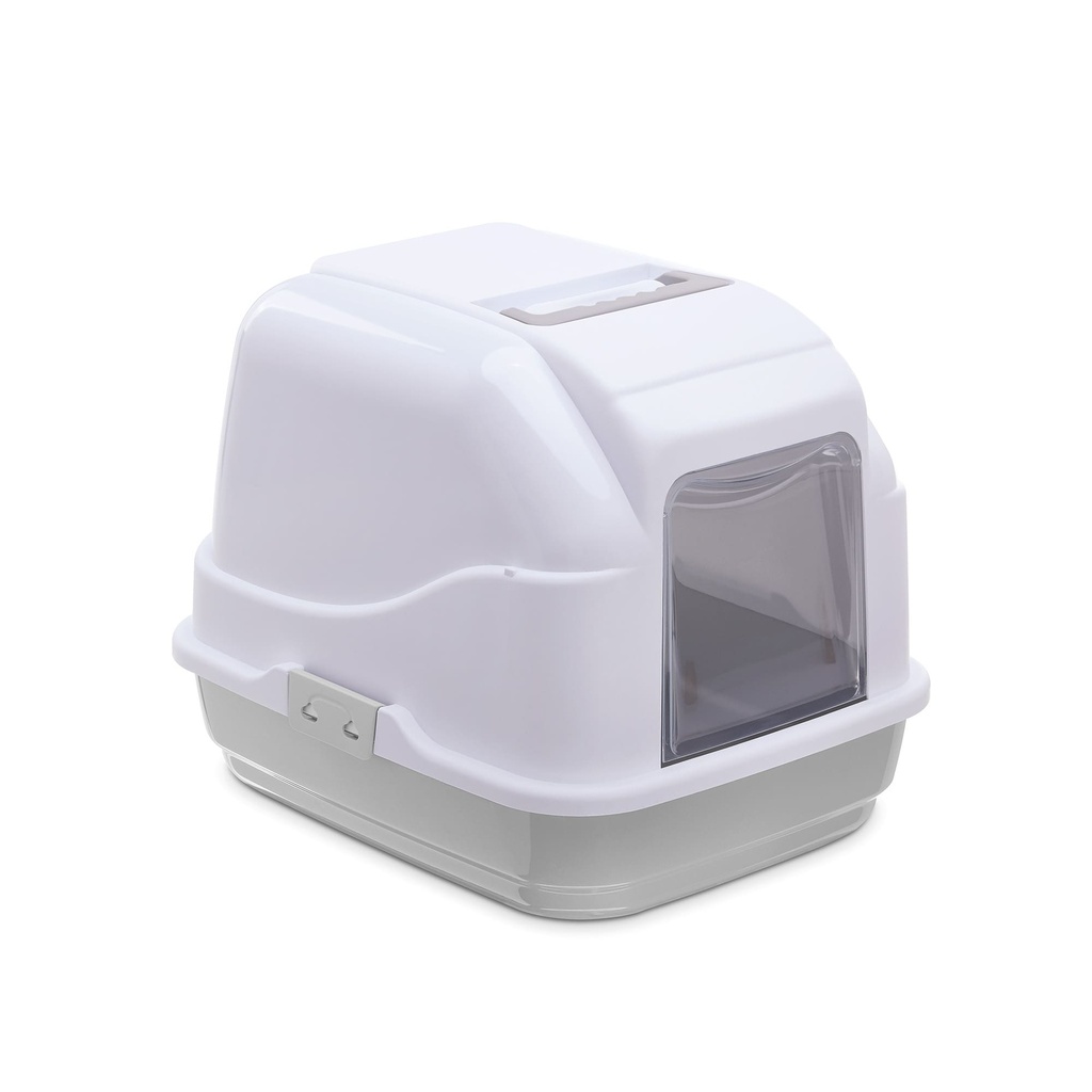 IMAC MY CAT-Hooded Cat Toilets-50 x 40 x 40cm Mixed Colors