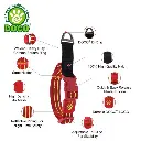 DOCO® Solar Mesh Training Dog Collar (DCA039)[Color - Maroon, Size - M]