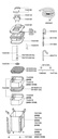 EHEIM sealing rings f.can. f. 2222-2324