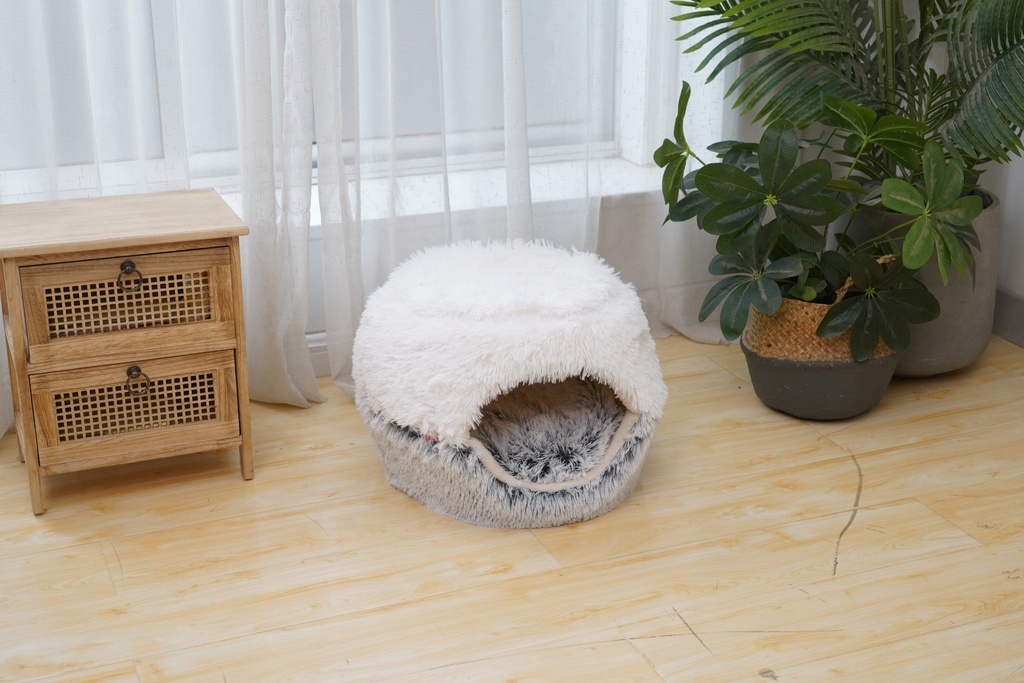 Catry Soft Cushion With House Beds Ø38/48x32cm