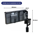 KW Zone Dophin Slim Hanging Filter-SH380[Output:320L/H]