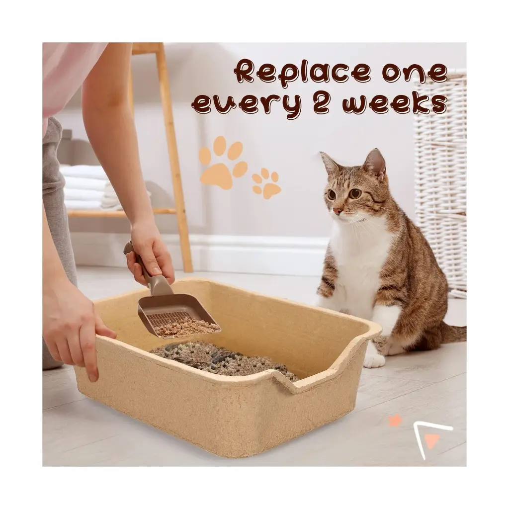 Bioline Disposable Cat Litter Basin 40x30x10cm