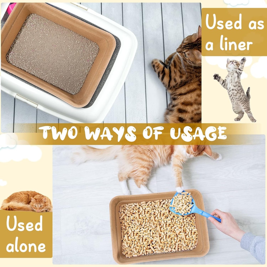 Bioline Disposable Cat Litter Basin 40x30x10cm